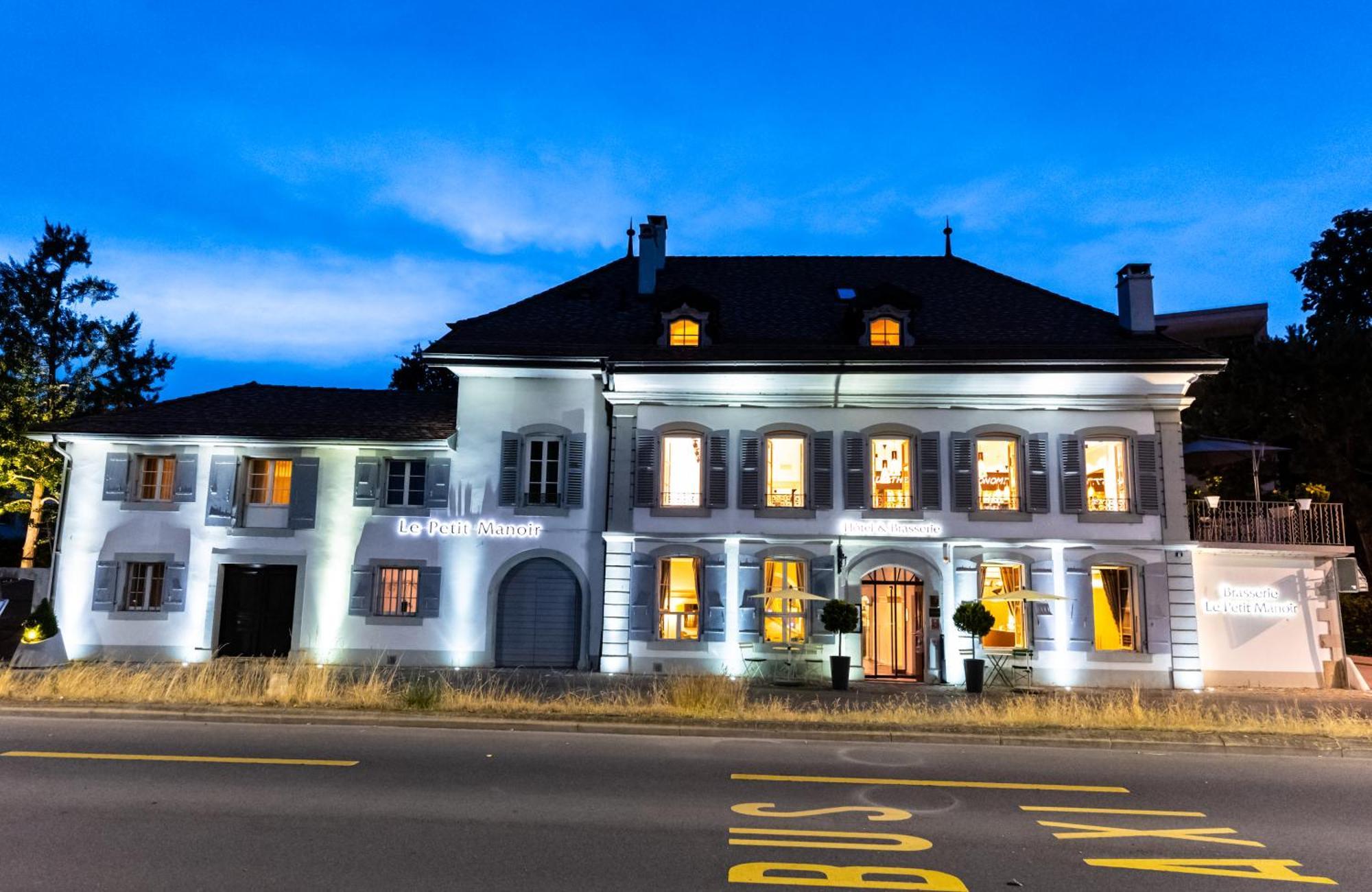 Hostellerie Le Petit Manoir Morges Bagian luar foto