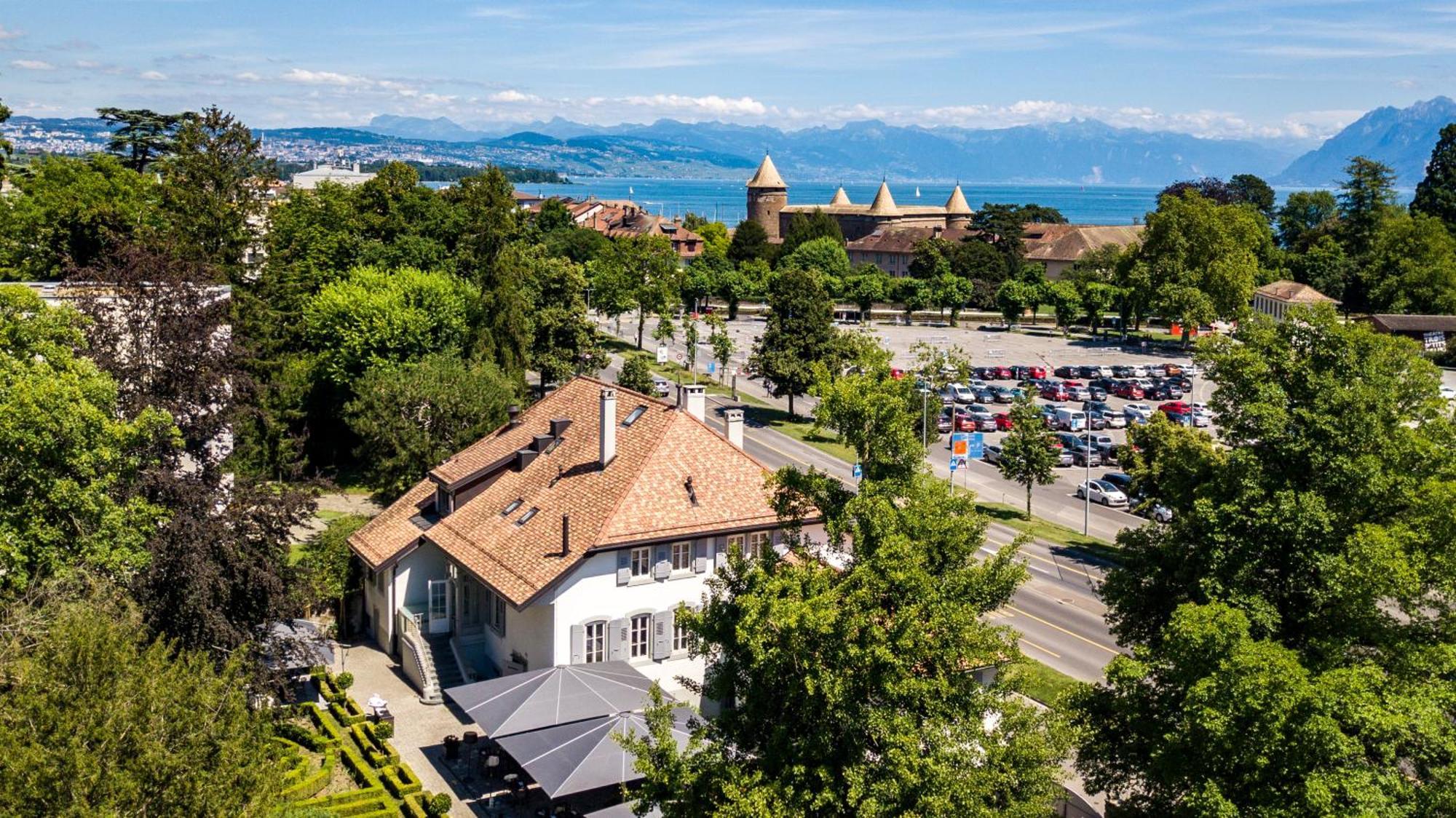 Hostellerie Le Petit Manoir Morges Bagian luar foto
